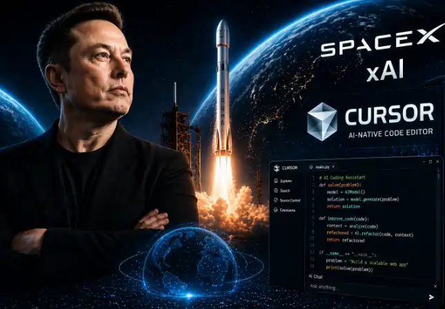 SpaceX Ties Up with Cursor: A High-Stakes AI Gambit of 'Lock First, Acquire Later'