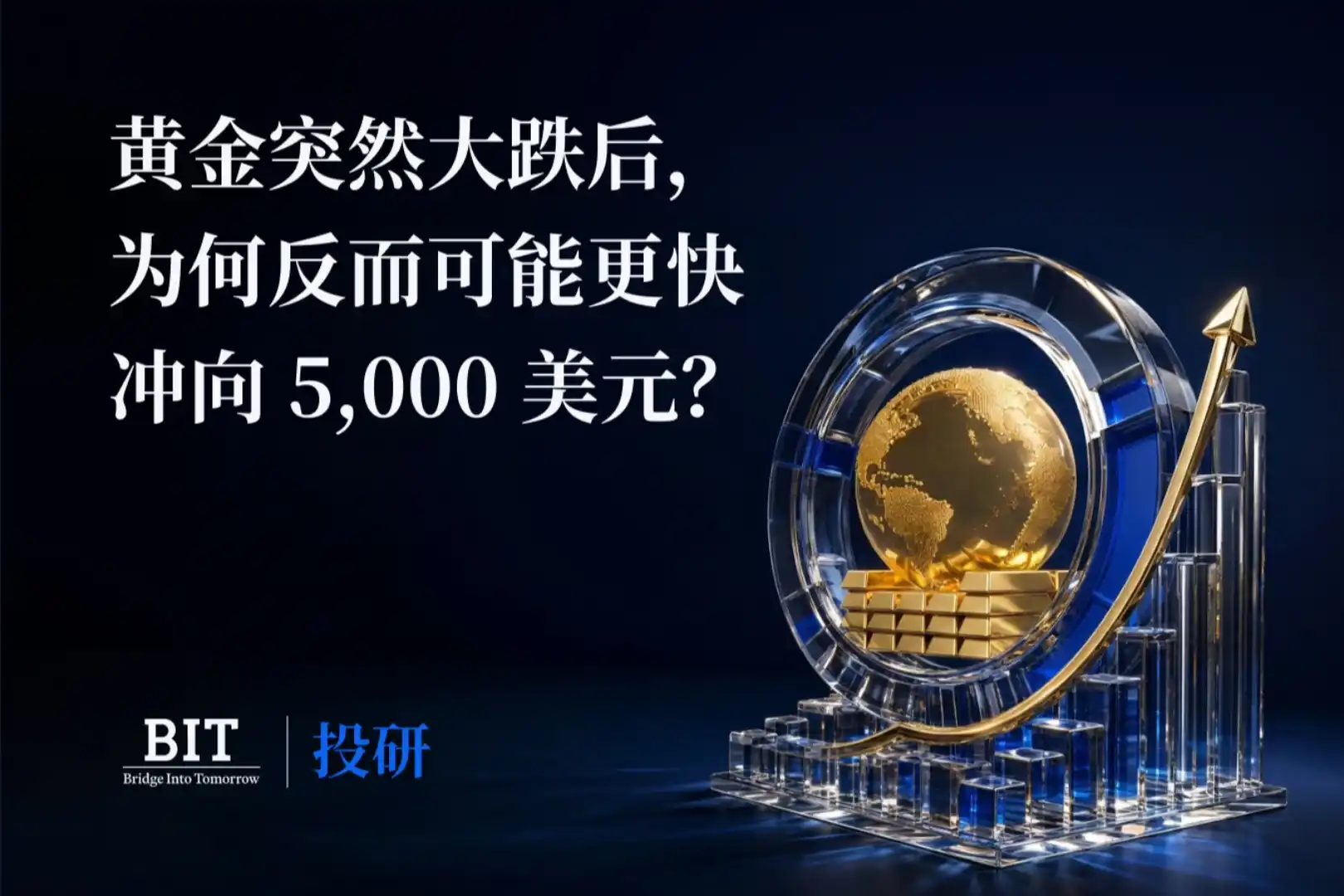 BIT Research: Why Could Gold Rush to $5,000 Faster After the Sudden Plunge?