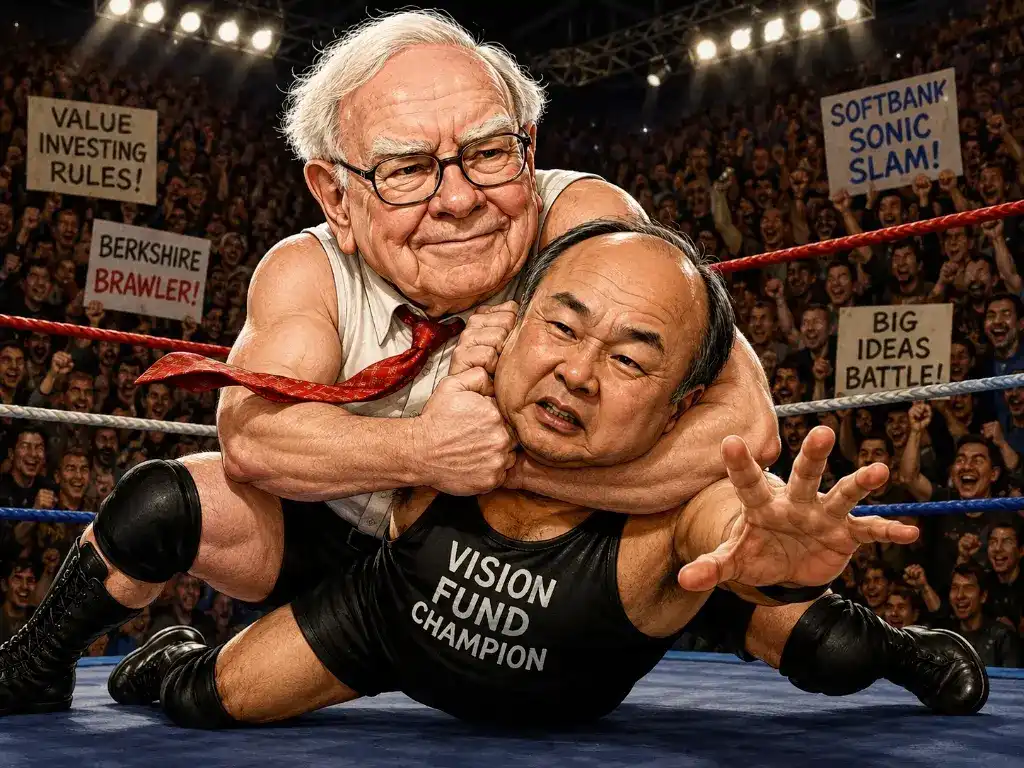 Berkshire Hathaway and SoftBank: One Must Die