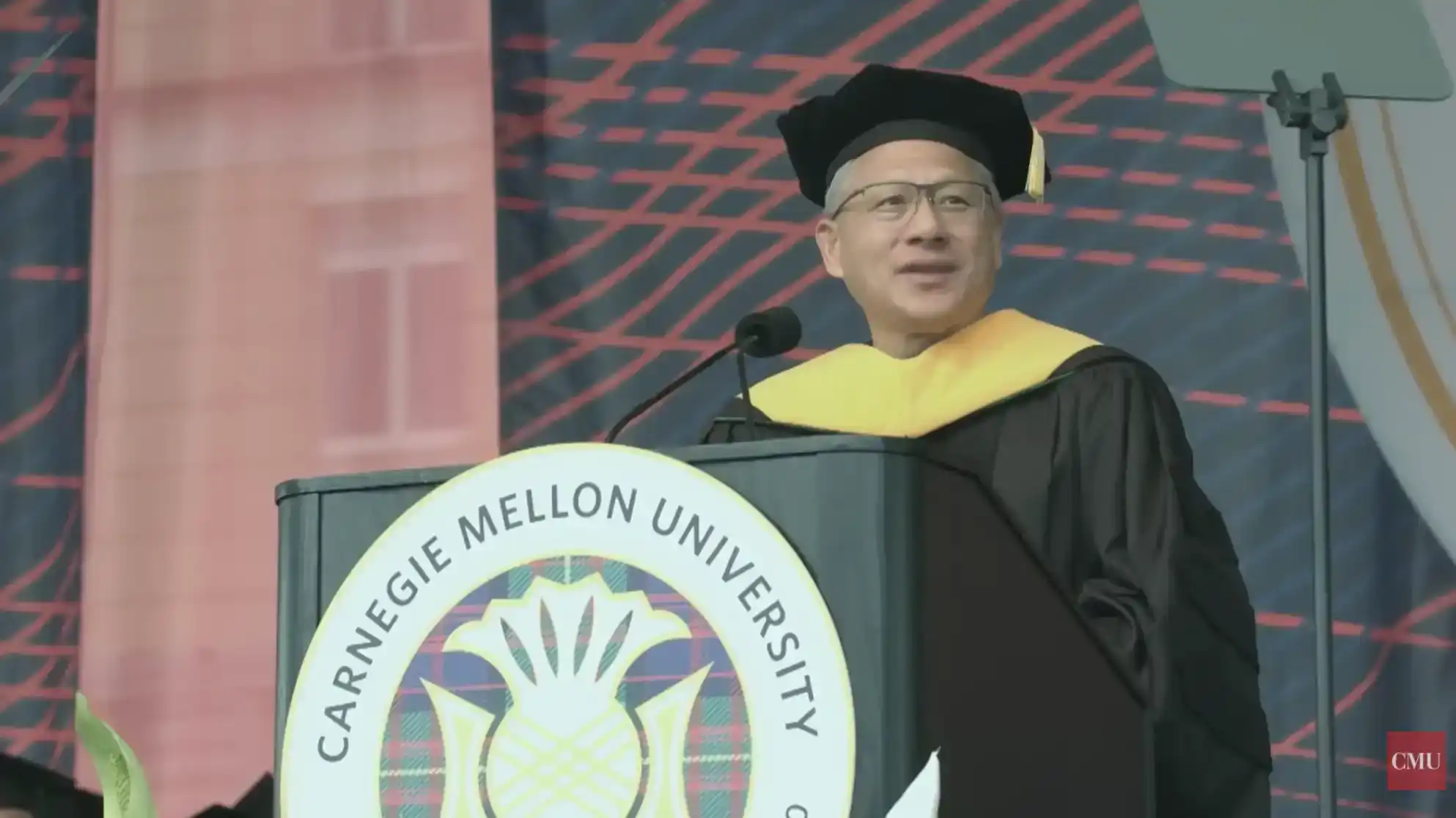 Jensen Huang's CMU Speech: In the AI Era, Don't Just Watch, Build