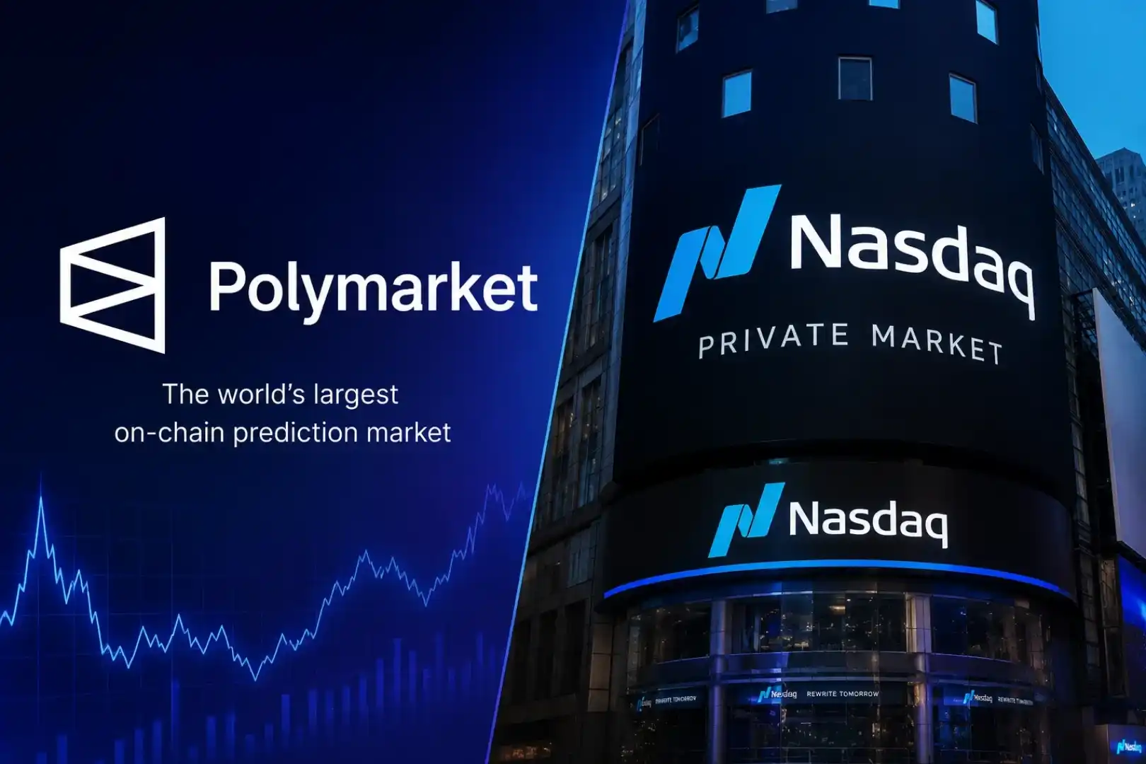 On the Eve of the Tech IPO Boom, Polymarket Joins Forces with NASDAQ to Seize 'Valuation Authority'
