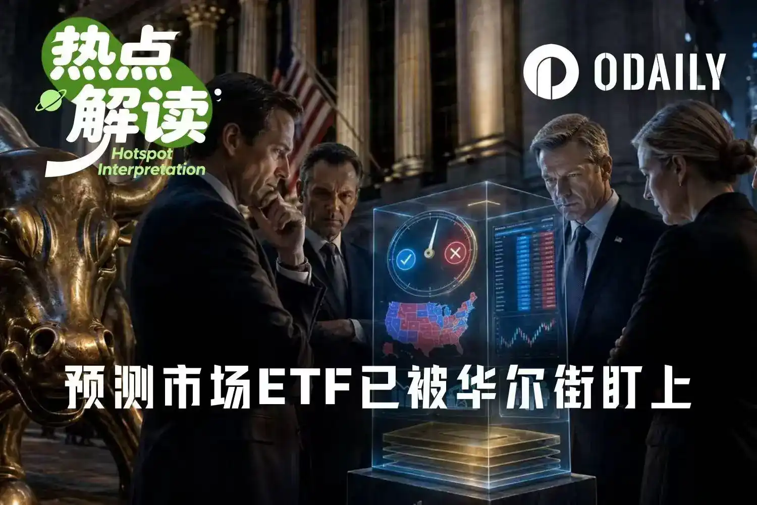 首批预测市场ETF暂缓上线,华尔街正盯着这门生意