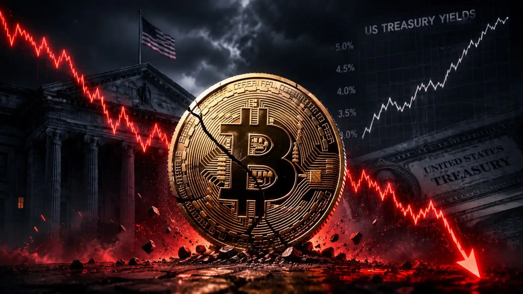 Bitcoin's $78,000 Support Faces Ultimate Test: With Soaring Treasury Yields and Inflation Pressure, the Door to $75,000 is Opening