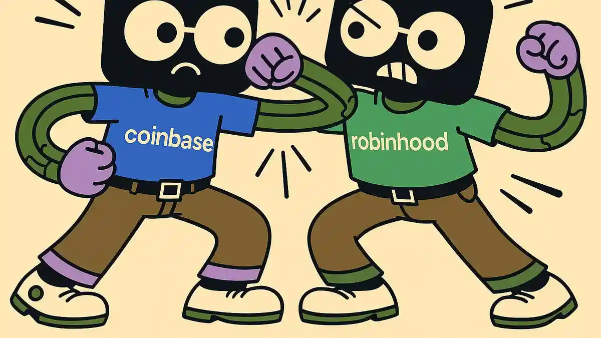 熊市财报对比:纯加密交易所 vs 多资产平台,Robinhood 比 Coinbase 更抗打