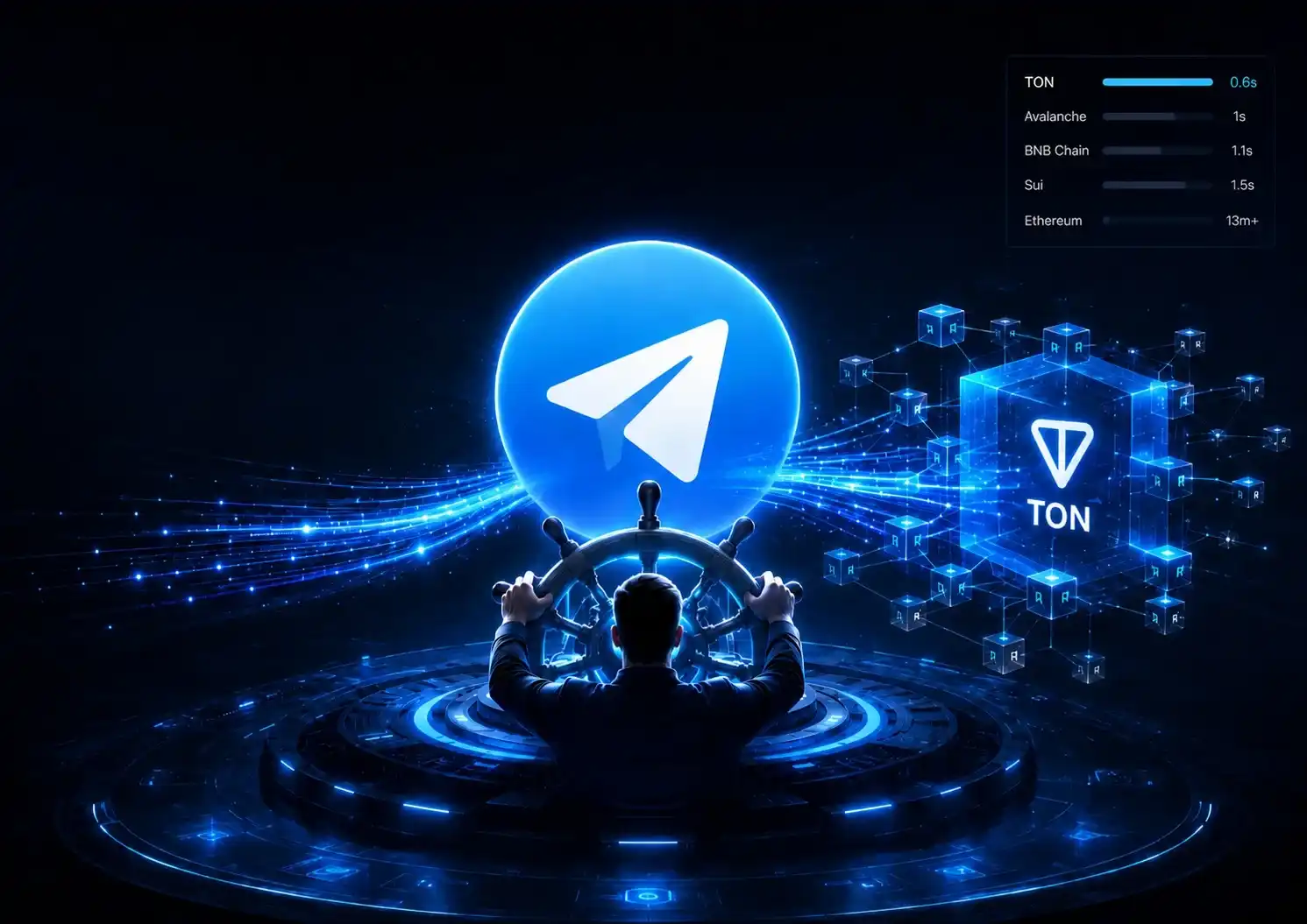 Telegram Takes Direct Control of TON, Social Traffic Rewrites the Public Chain Narrative