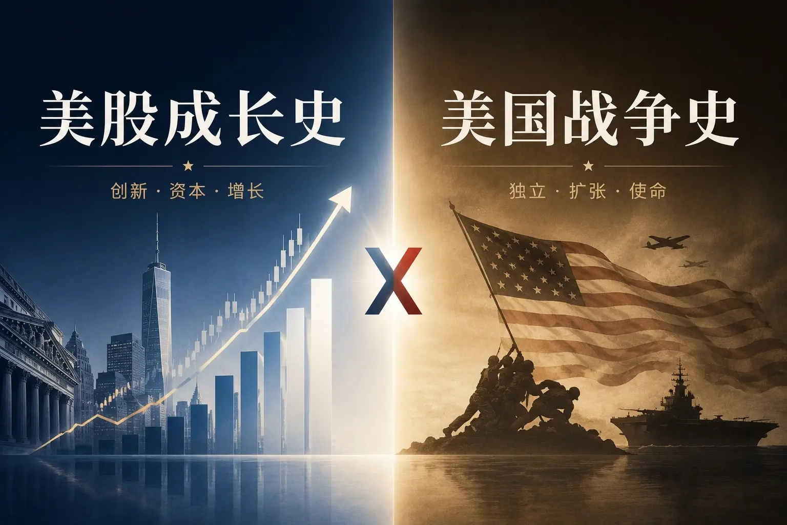 财通策略徐陈翼：美股成长史，美国战争史