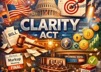 July 4 Target Set For CLARITY Act: Last Markup This Month, Floor Vote In June
