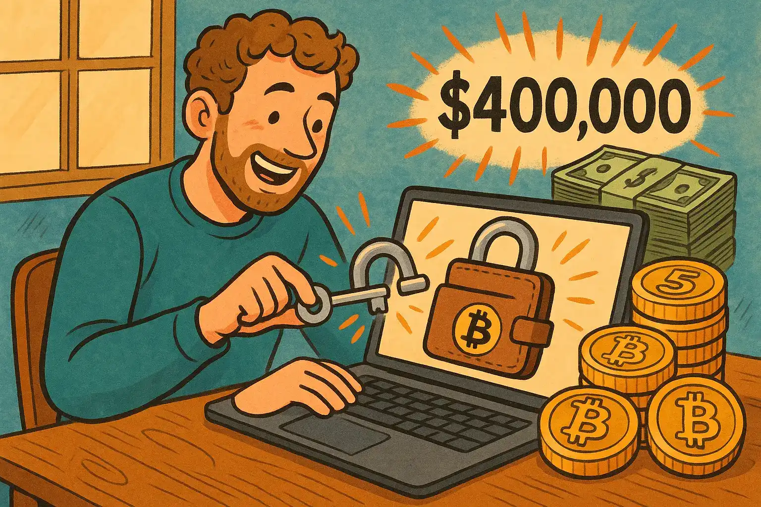 Claude Helps Man Recover 5 Bitcoins Forgotten for 11 Years, Worth Nearly $400,000