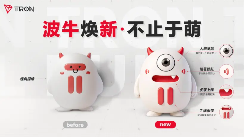 TRON Refreshes the Bull Image, Creating a More Approachable Brand Character