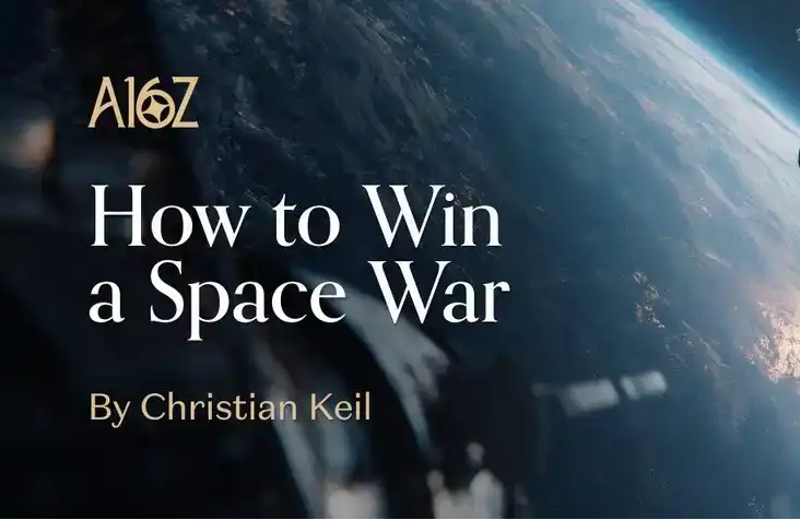 a16z Partner: The Next Space War May First Target Commercial Satellites