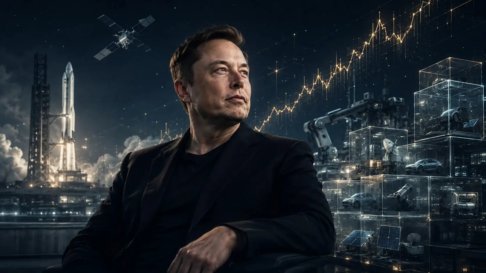 The Backside of Musk's Trillion-Dollar Fortune: 85% Can't Be Sold