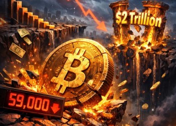 Bitcoin Drops To $59,000 For First Time Since 2024: Crypto’s Total Value Sheds $2 Trillion Since October