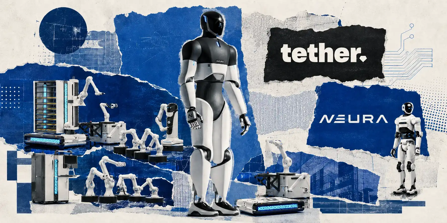 ¿Los robots también necesitan carteras de criptomonedas? El gigante de stablecoins Tether apuesta por la empresa alemana NEURA Robotics