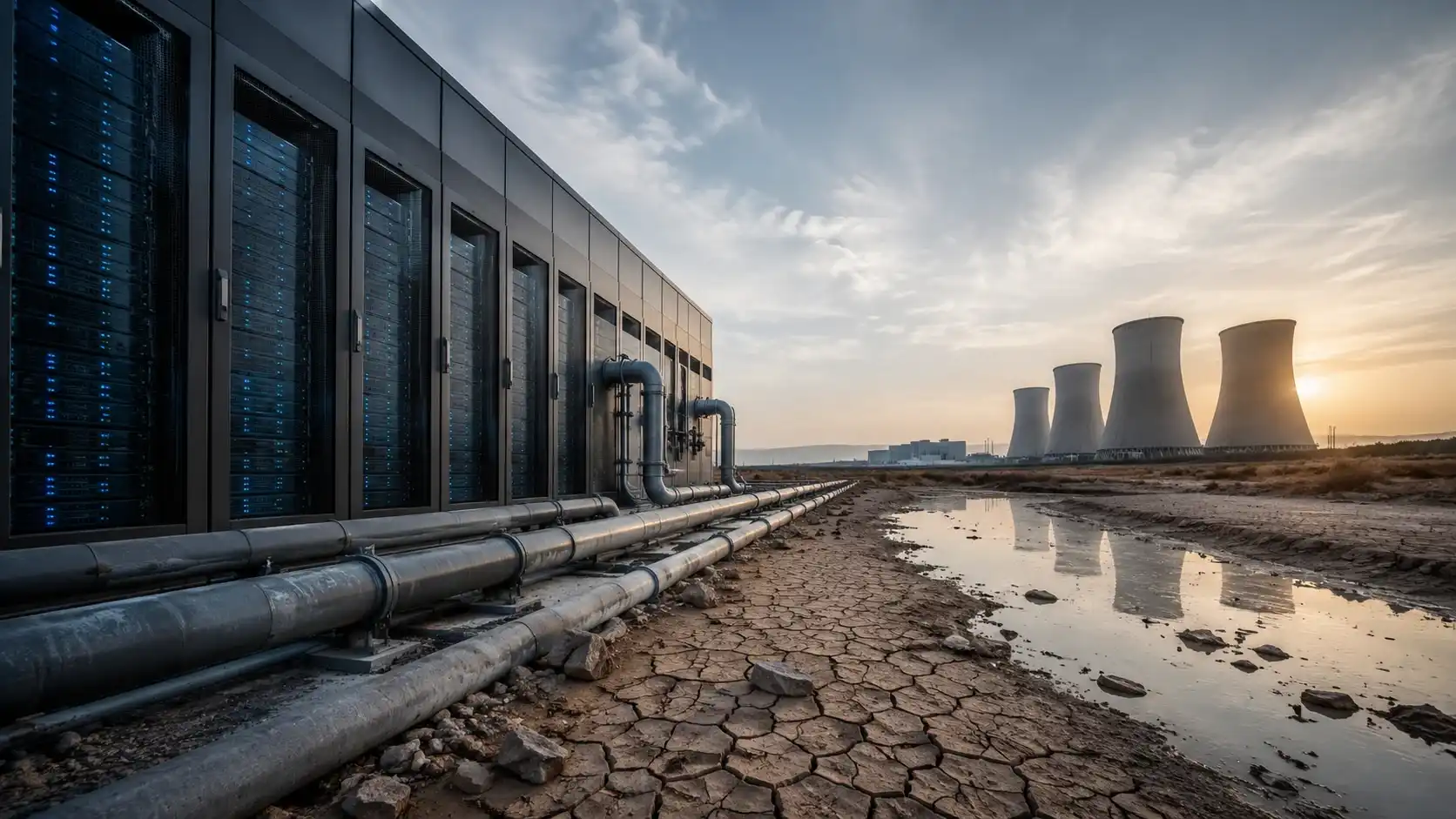"Water Scarcity": The Hidden Fatal Flaw of AI Infrastructure