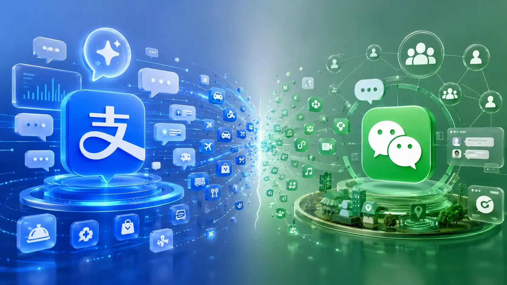 Fully Entering the AI Era: Alipay Bets on Conversation, WeChat Holds Fast to Social