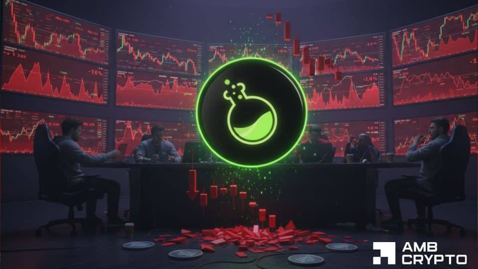 LAB’s 23% price crash meets bearish bets – Can bulls defend $13?