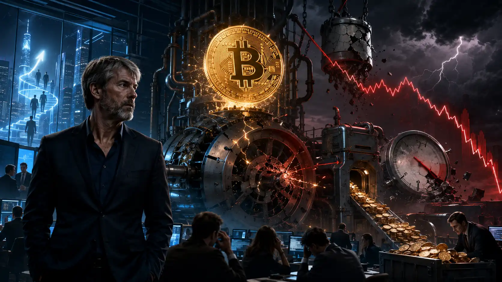 STRC Hits Historic Low, Saylor's Perpetual Motion Machine Grinds to a Halt