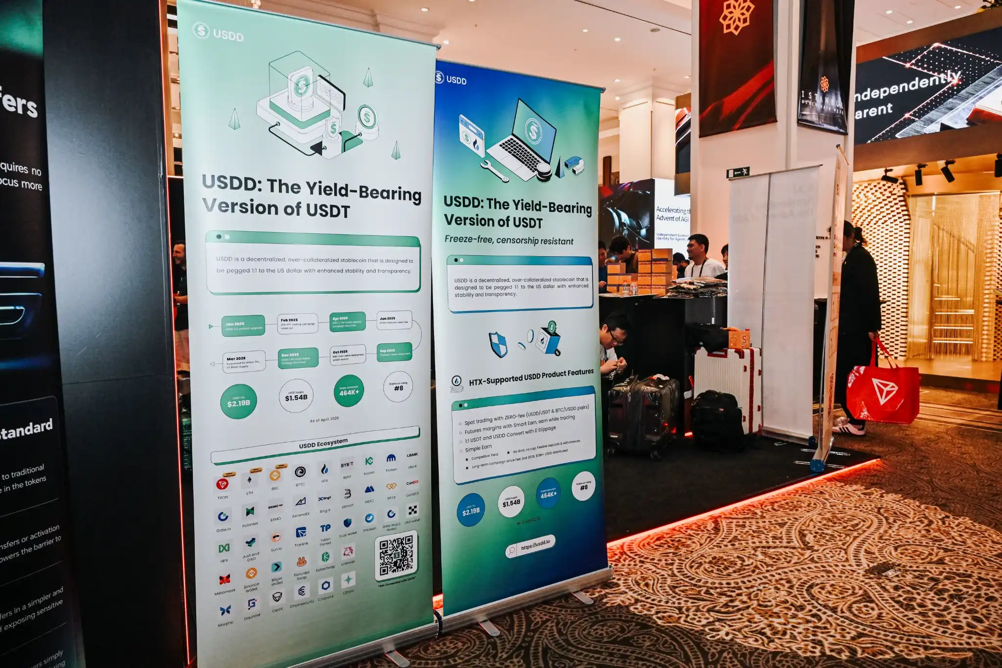Multi-Chain Decentralized Over-Collateralized Stablecoin USDD Debuts at 2026 Istanbul Blockchain Week