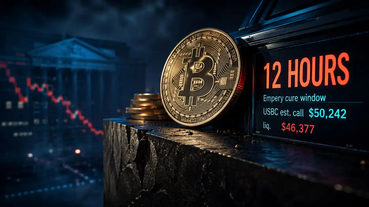 Bitcoin Treasury Collateral Liquidation Countdown: Some Loans Only Give 12 Hours to Save the Day