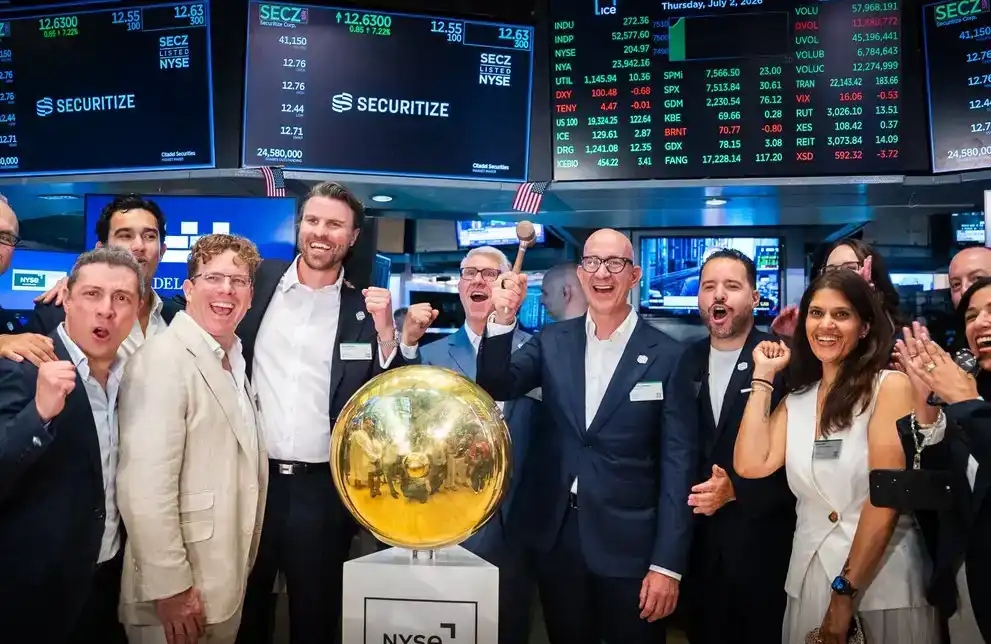 Securitize Goes Public, The True 'First RWA Stock' Has Arrived