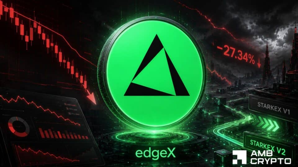 Evaluating edgeX’s post-TGE crash: Can EDGE bulls defend $0.2950 support?