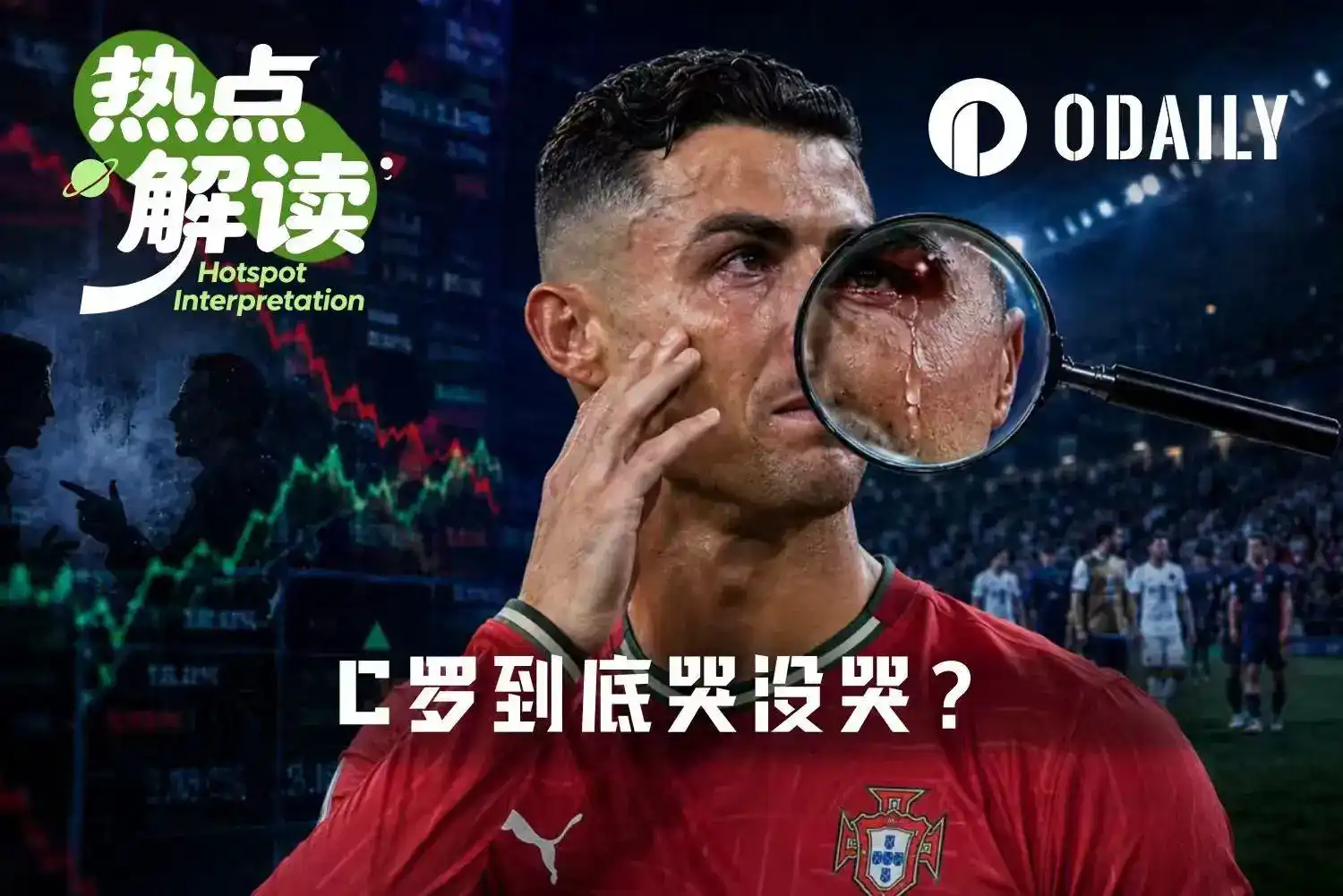 After C罗's Farewell Tears, Polymarket Stages a 'Tear Verification' Drama