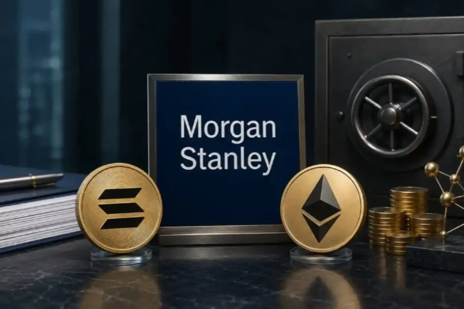 Morgan Stanley выпускает два крипто-ETF с рекордно низкой комиссией 0.14%, подрывая рынок