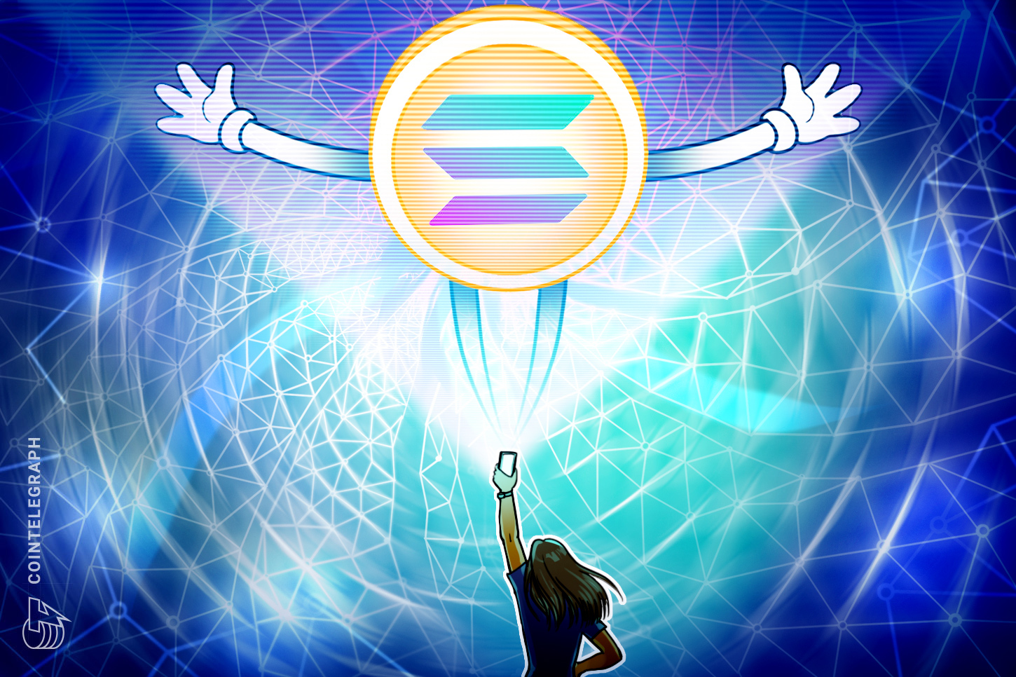 Solana 交易量创历史新高至42亿笔，SOL价格上涨40%