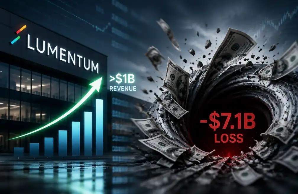 Lumentum营收越过10亿美元，71亿美元亏损从哪来