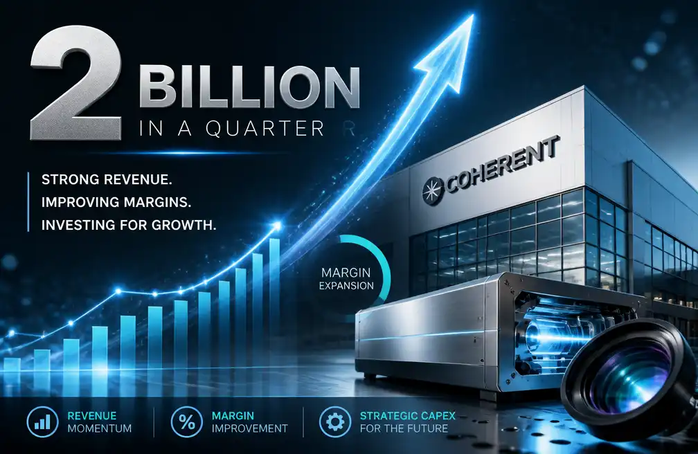 Triwulan $20 Miliar Coherent: Pendapatan, Margin Laba, dan Investasi Aset Tetap