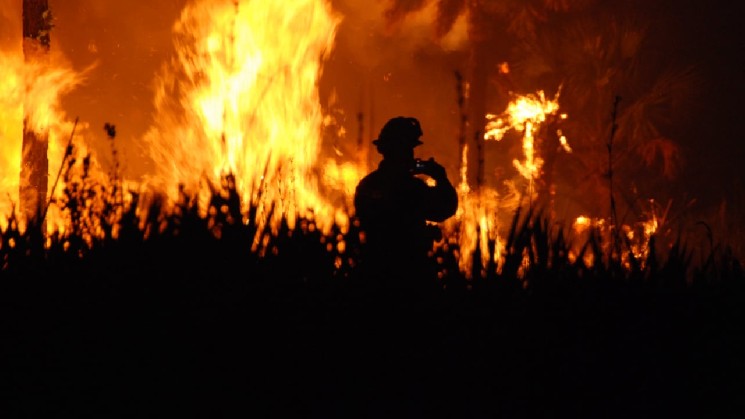 US Senators Target Wildfire Betting in New Push Against CFTC Rules
