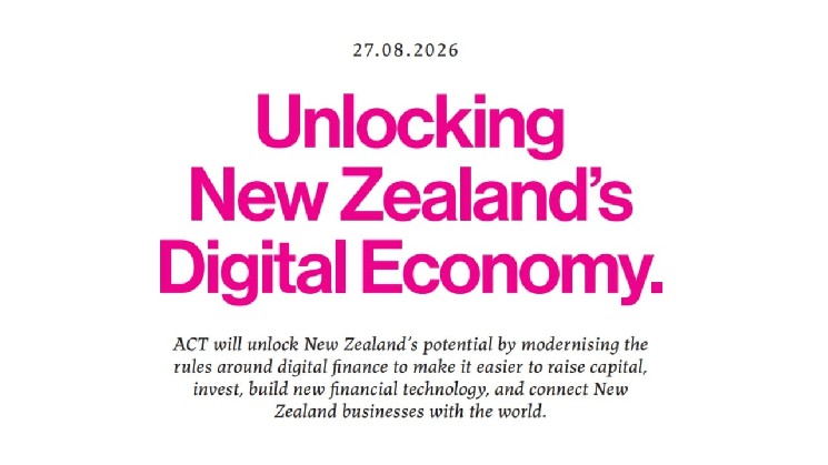New Zealand's ACT Party Proposes to Abolish Capital Gains Tax on Cryptocurrency Transactions