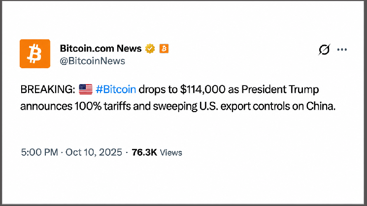 Explaining 'Liquidation Cascades': How $19 Billion in Cryptocurrency Vanished in One Day