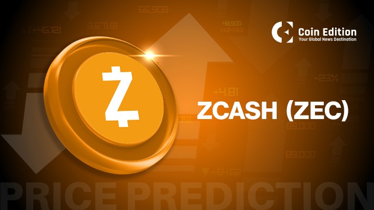 Zcash价格预测:2026年8月 - ZEC触及三角突破点,DCG收购内布拉斯加矿场