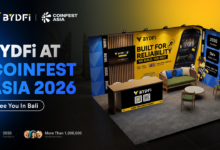 BYDFi Joins Coinfest Asia 2026, Connecting with Institutions, Builders and Traders in Bali