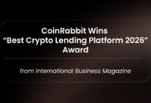 CoinRabbit Wins “Best Crypto Lending Platform 2026” Award from International Business Magazine