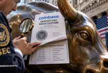 Coinbase向SEC提交美国单股永续交易备案通知