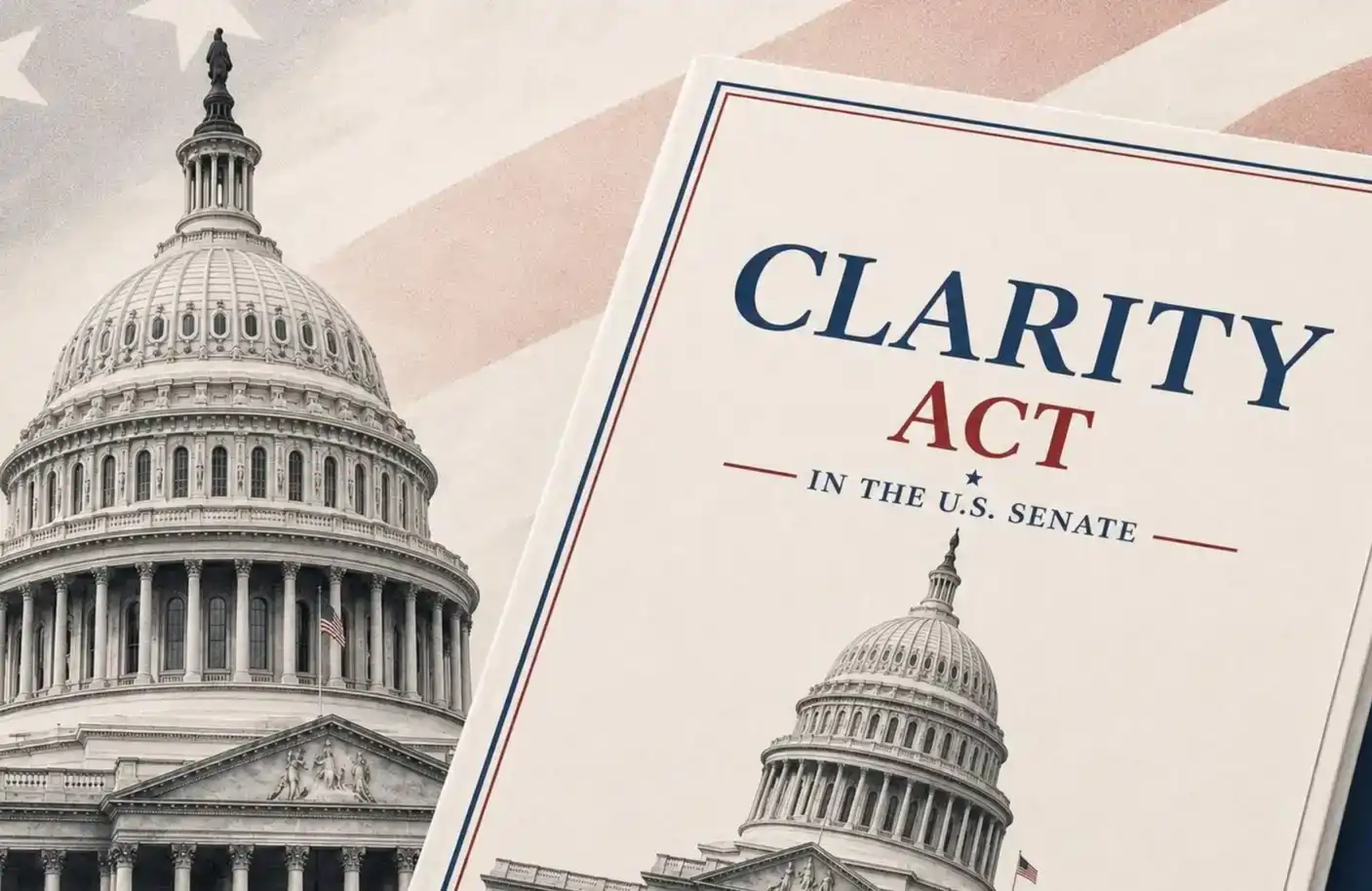 CLARITY Act: 60 Votes Left to Pass, Market Puts Odds at Only 17%