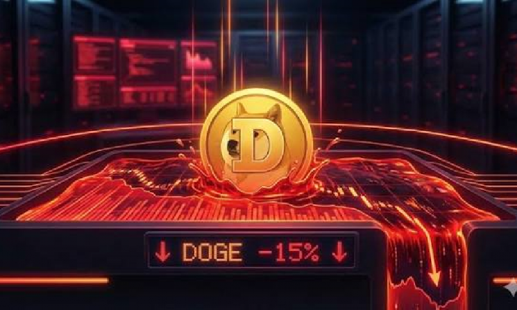 Dogecoin подешевел на 5%, возглавив падение среди основных криптовалют, в то время как биткоин удерживается на уровне $78 000