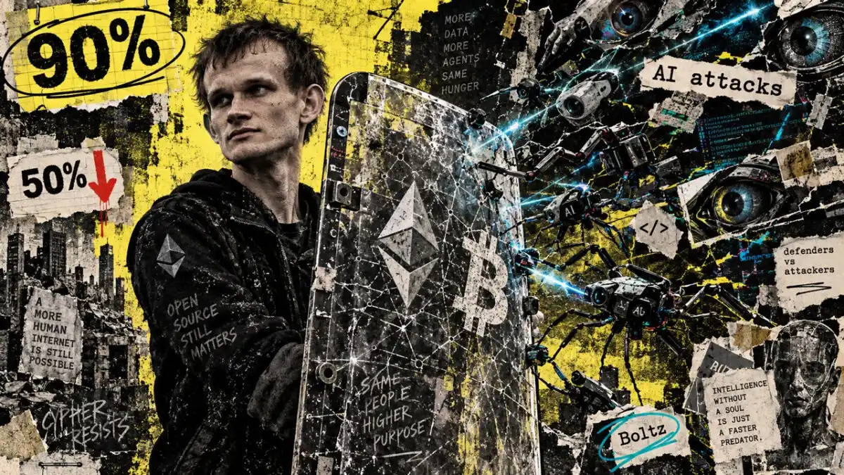 AI Will Destroy Cryptocurrency? Vitalik: Don't Panic, 90% of My Net Worth Is My Bet