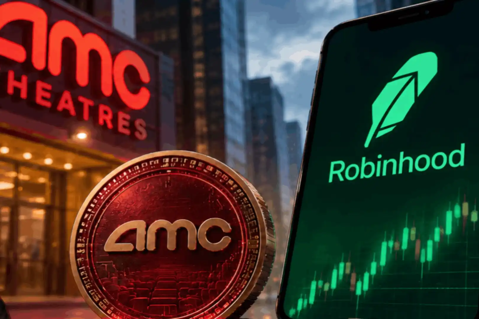 Robinhood Turned Off the Buy Button for AMC in 2021; In 2026, It Issues AMC Stock Tokens Infinitely