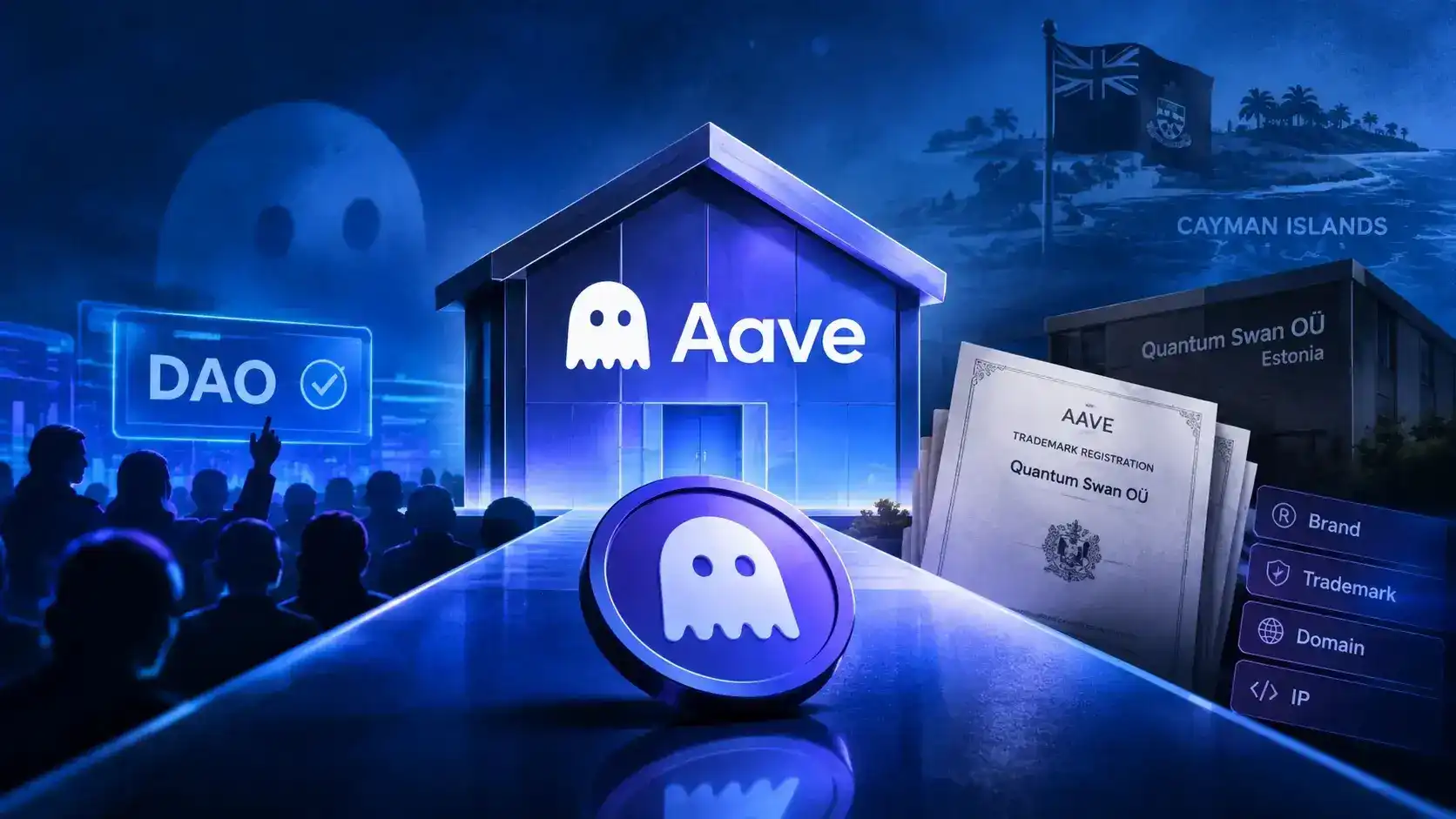 Кому Aave отдаст свой бренд? Споры о владении активами DAO за предложением фонда