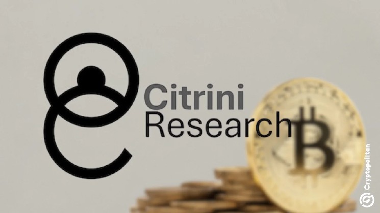 Citrini Research exclut le Bitcoin de sa stratégie d'investissement crypto, se concentrant sur l'infrastructure blockchain