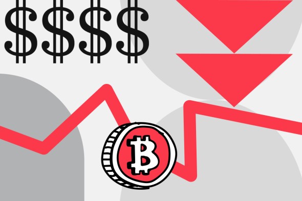 比特币汇率剧烈波动下，加密货币交易员一小时内损失6000万美元