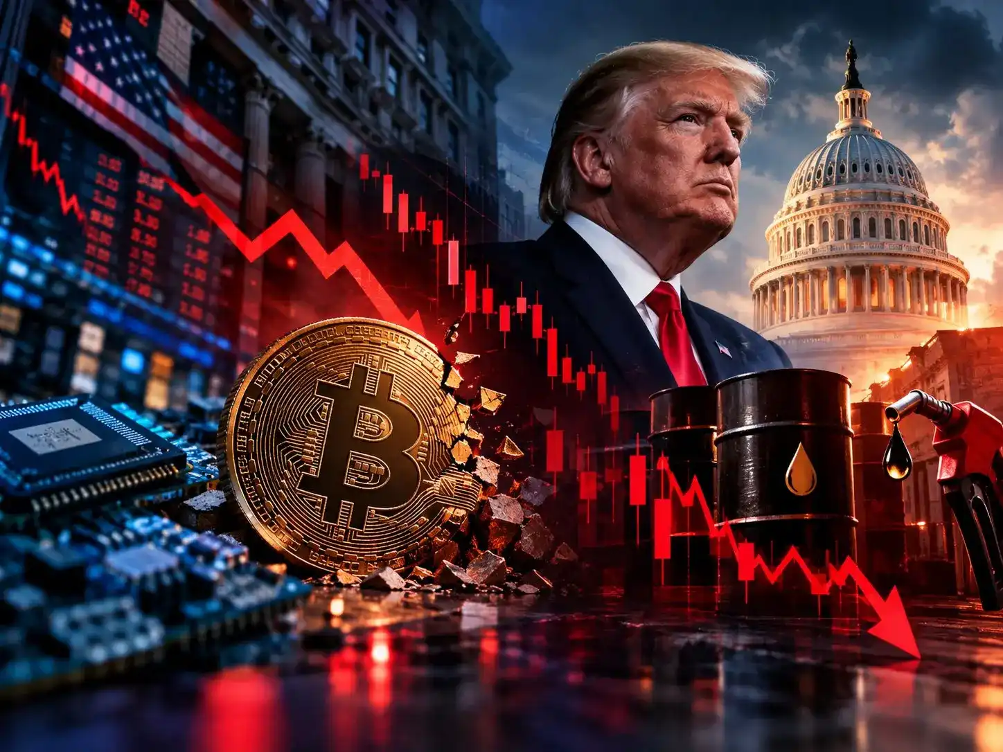 U.S. September CPI Surges: BTC Tests $80,000, U.S. Semiconductor Stocks Plunge