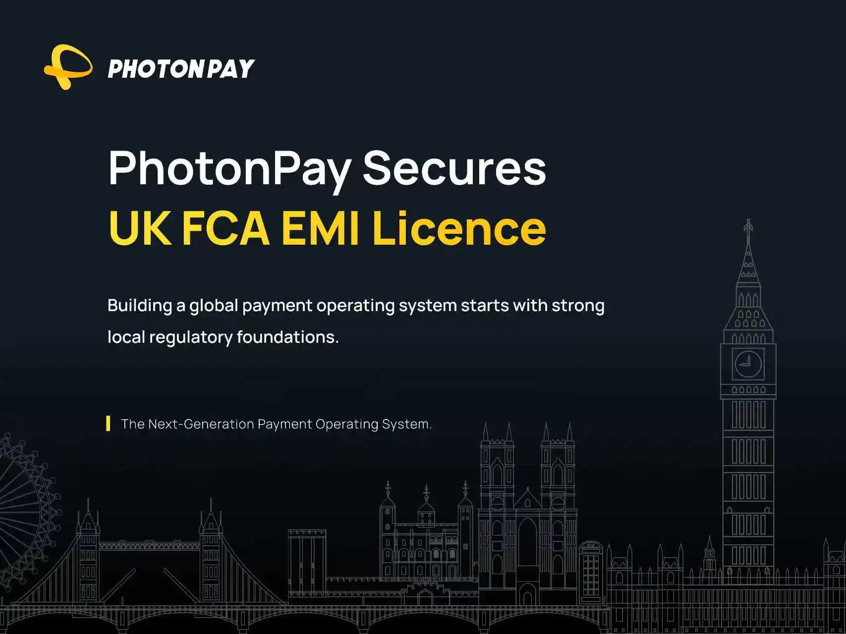 PhotonPay Obtains UK EMI License, Advancing Global Payment Operating System Layout