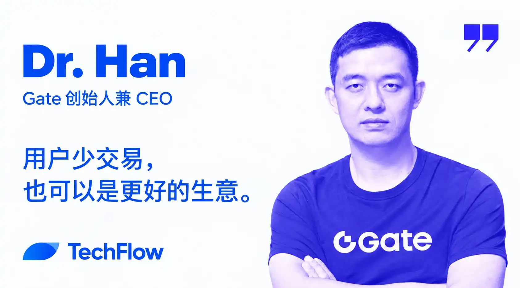 Interview with Dr. Han, Founder of Gate: Fewer User Trades Can Also Be a Better Business