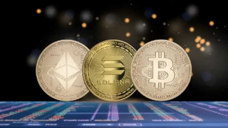¡Se observa un frenesí en el mercado de criptomonedas! ¡Gran actividad en los mercados de Bitcoin, Ethereum y Solana! Estos son los detalles…