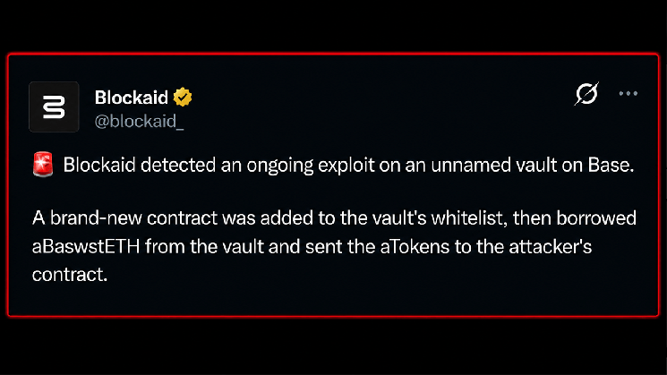 $6 million disappeared from a cryptocurrency vault controlled by 7 unknown signatories