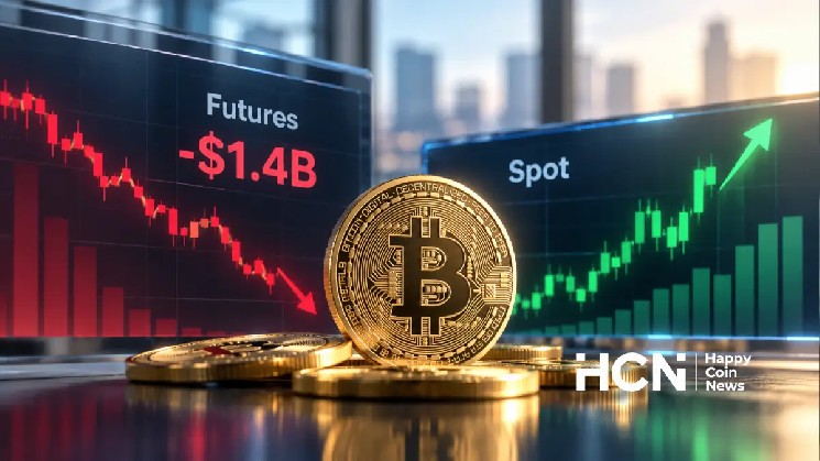 比特币未平仓合约减少14亿美元，但现货买家回归